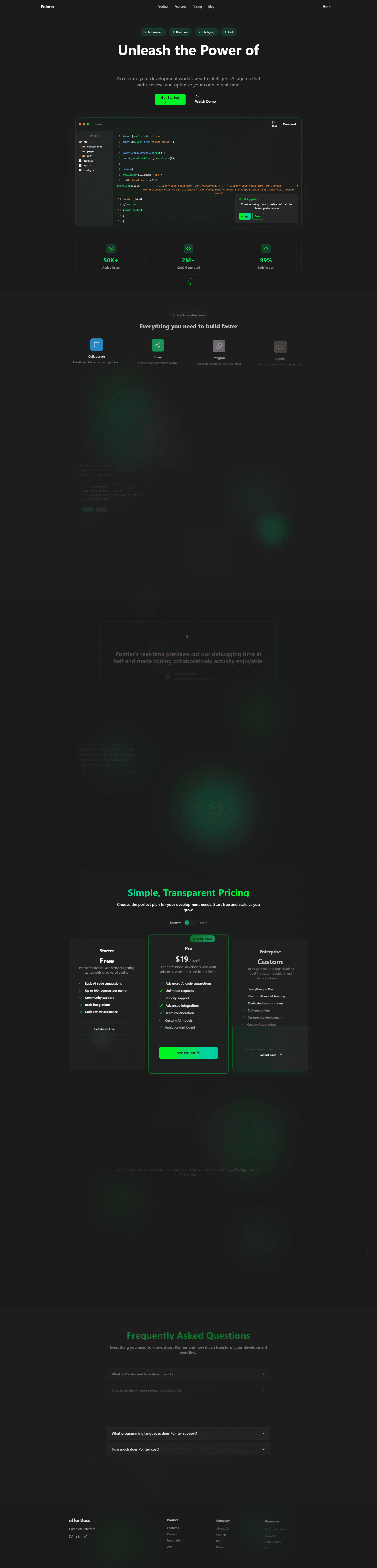AI Landing Page